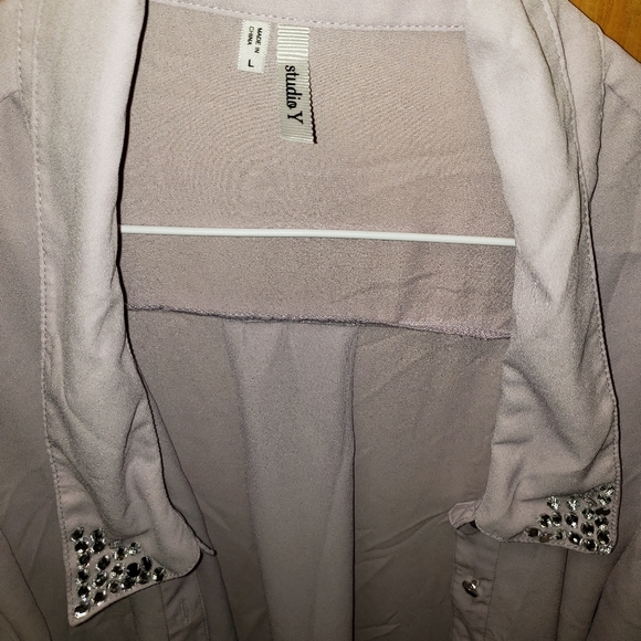 🌵Light Lavender Sheer Top - Picture 2 of 2